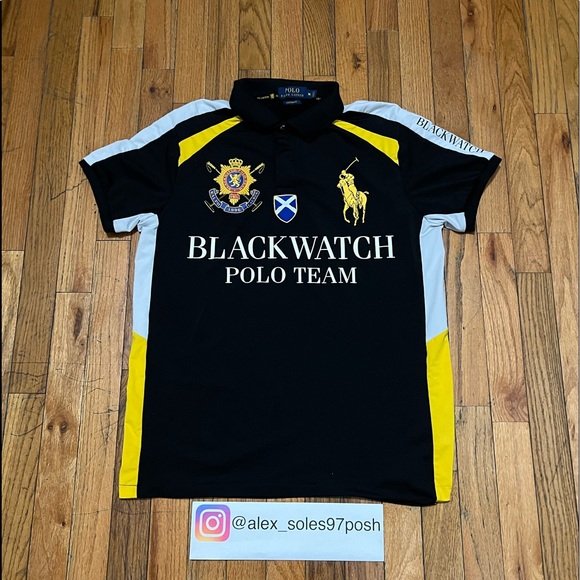 Polo Ralph Lauren Other - Black Watch Polo Shirt 🌒 Size Medium